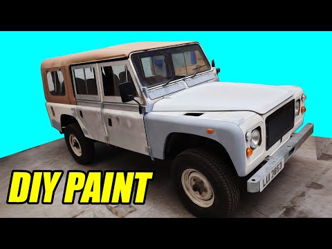 Can you paint and repair a Land Rover for £500?