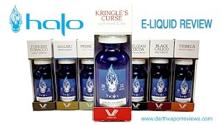 Halo Cigs: V-Type “Kringle's Curse” E-Liquid Review
