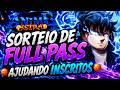 SORTEIO FULL PASS! LIVE INFINITA! AJUDANDO SUBS - Anime Astral