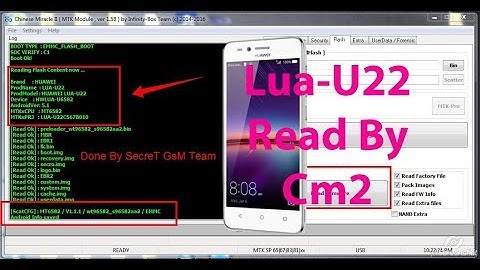 Huawei Lua U22 Read Firmware By Cm2