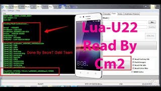 Huawei Lua U22 Read Firmware By Cm2