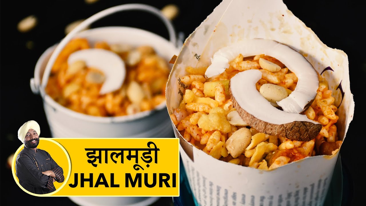 Jhal Muri झालमूड़ी | Masala Muri | Bhel Puri | Indian Kolkata Street Food | #Chefharpalsingh | chefharpalsingh