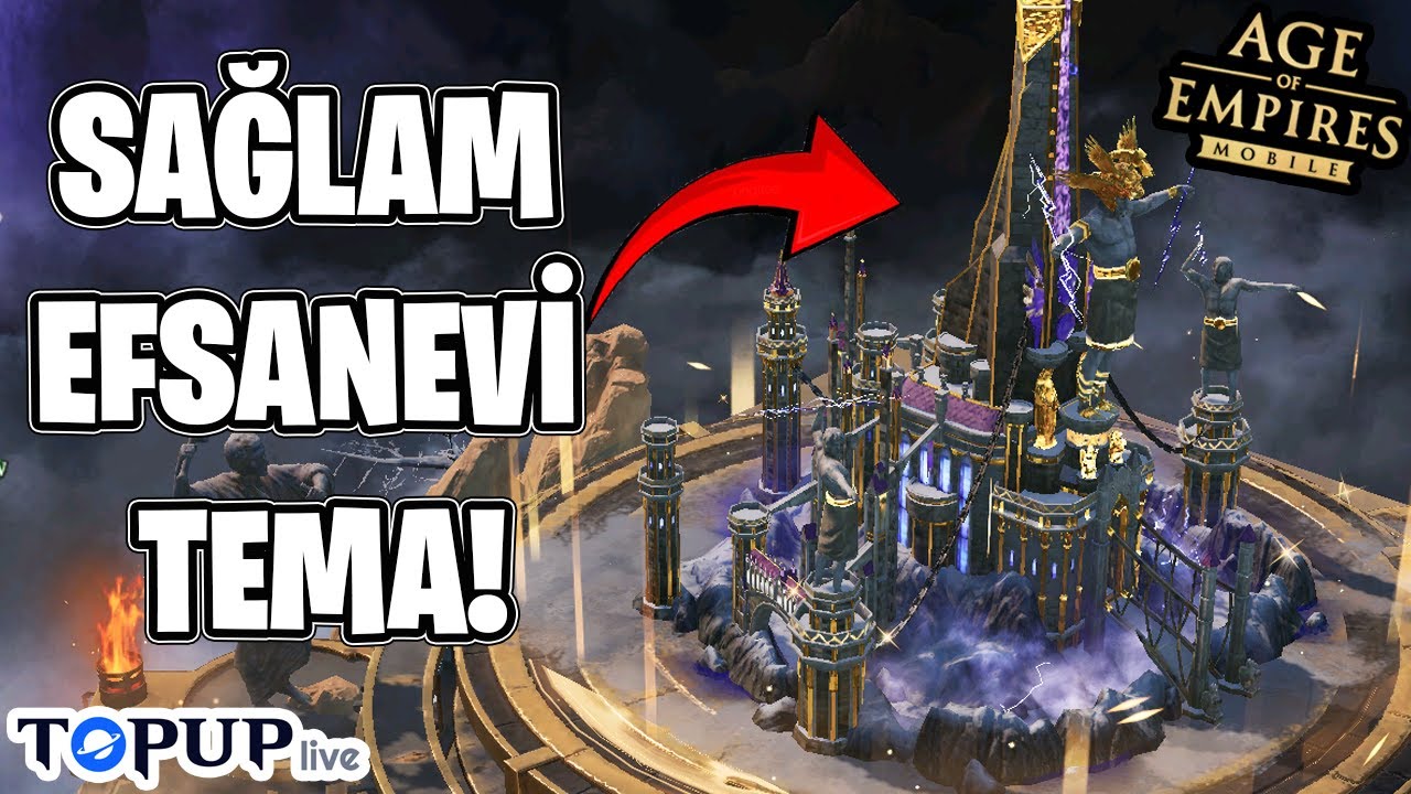 ARTIK BİZDE SAĞLAM BİR EFSANEVİ TEMA VAR!  | Age of Empires Mobile