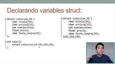¿Qué es una Estructura en C?