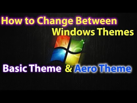 How to Change to Windows Theme to Windows 7 Basic hqdefault