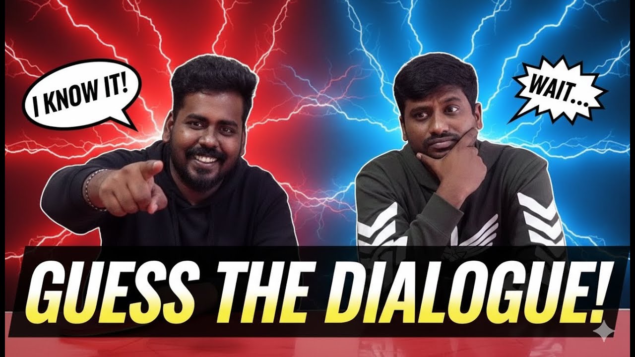 Guess the Original Tamil Dialogue 😆  