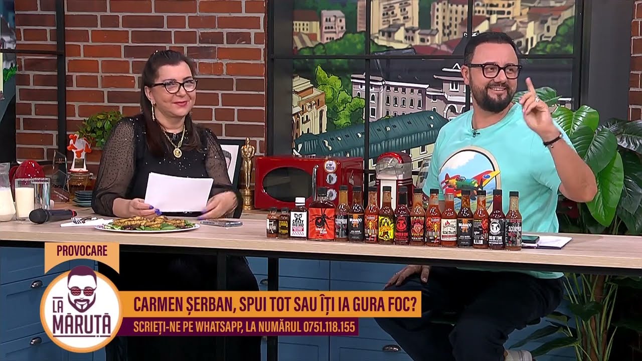 Carmen Șerban la sosurile picante 🔥