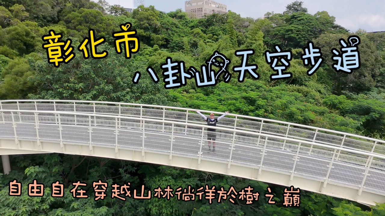 登山健行系列｜八卦山天空步道｜穿梭在山林之間，遊走在樹梢之巔，舒服自在，不容錯過！