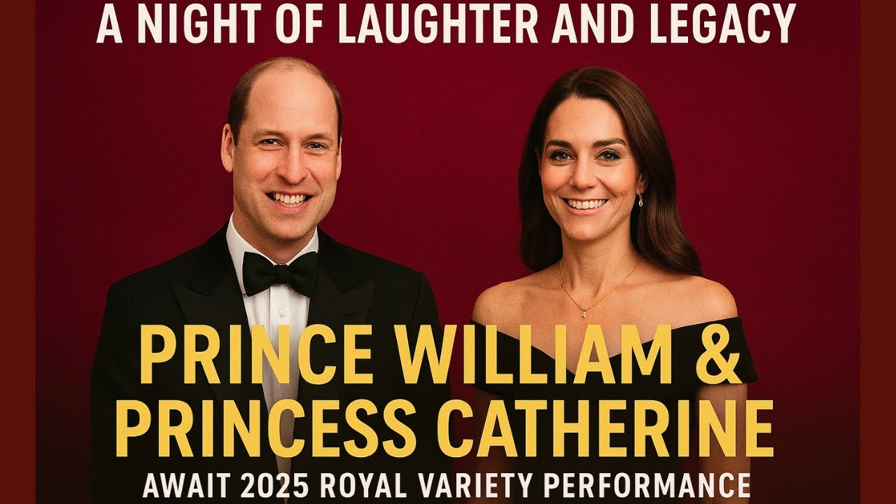 «Ночь смеха и наследия: Уильям и Кэтрин будут блистать на Королевском варьете-представлении 2025 ...