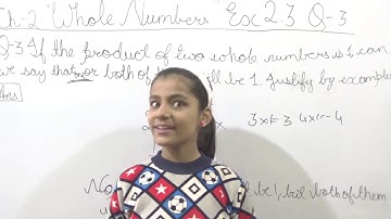 NCER Maths class 6th Ch 2 "Whole Numbers" Exercise 2.3 Q-3