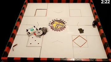 hexbug summer 2022, fight 6 - Duck! vs Rotator