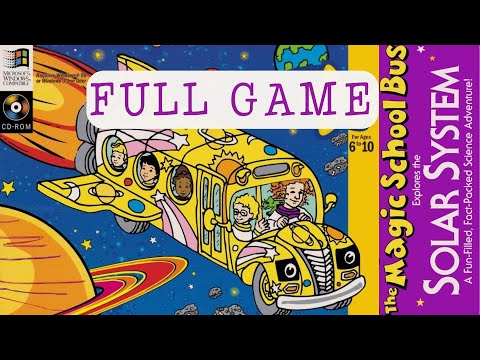 The Magic School Bus Explores the Solar System - All Planets - Full Gameplay/Walkthrough (Longplay)