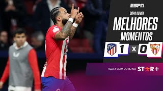 Thumbnail for GRIEZMANN ESCORREGA EM PÊNALTI, MAS ATLETI VENCE O SEVILLA 'NA RAÇA' E VAI À SEMI DA COPA DO REI