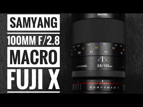 Samyang 100mm f2.8 Macro Lens Fuji X Series