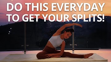 Do This Everyday to Get Your Splits / How To Get Your Splits | 21 Day Splits Challenge | Daniela