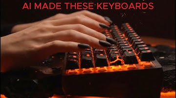 Ultimate Surreal Keyboards, Oddly Satisfying AI ASMR Compilation