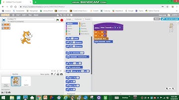 Scratch point towards x, y