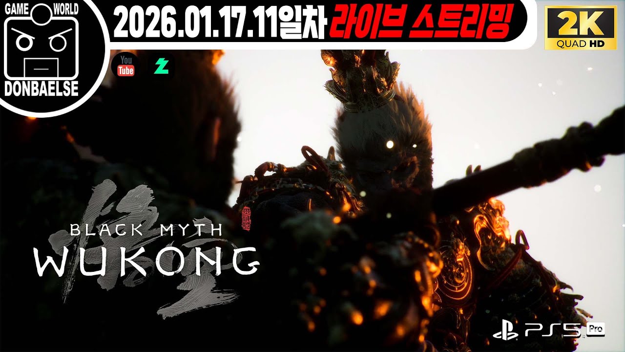 2K | PS 5 Pro ] 플래티넘을 따기 위해 | 검은 신화 : 오공 2회차 | 11일차 🔴 