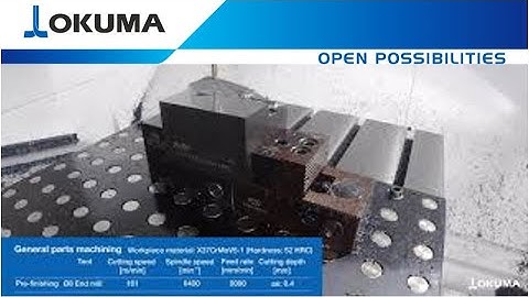 Vertical Machining Center GENOS M660 V e - Die & Mold