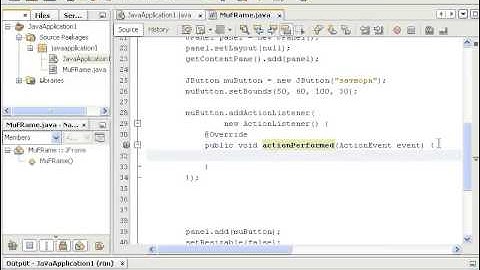Java Swing GUI Урок 2 - Button