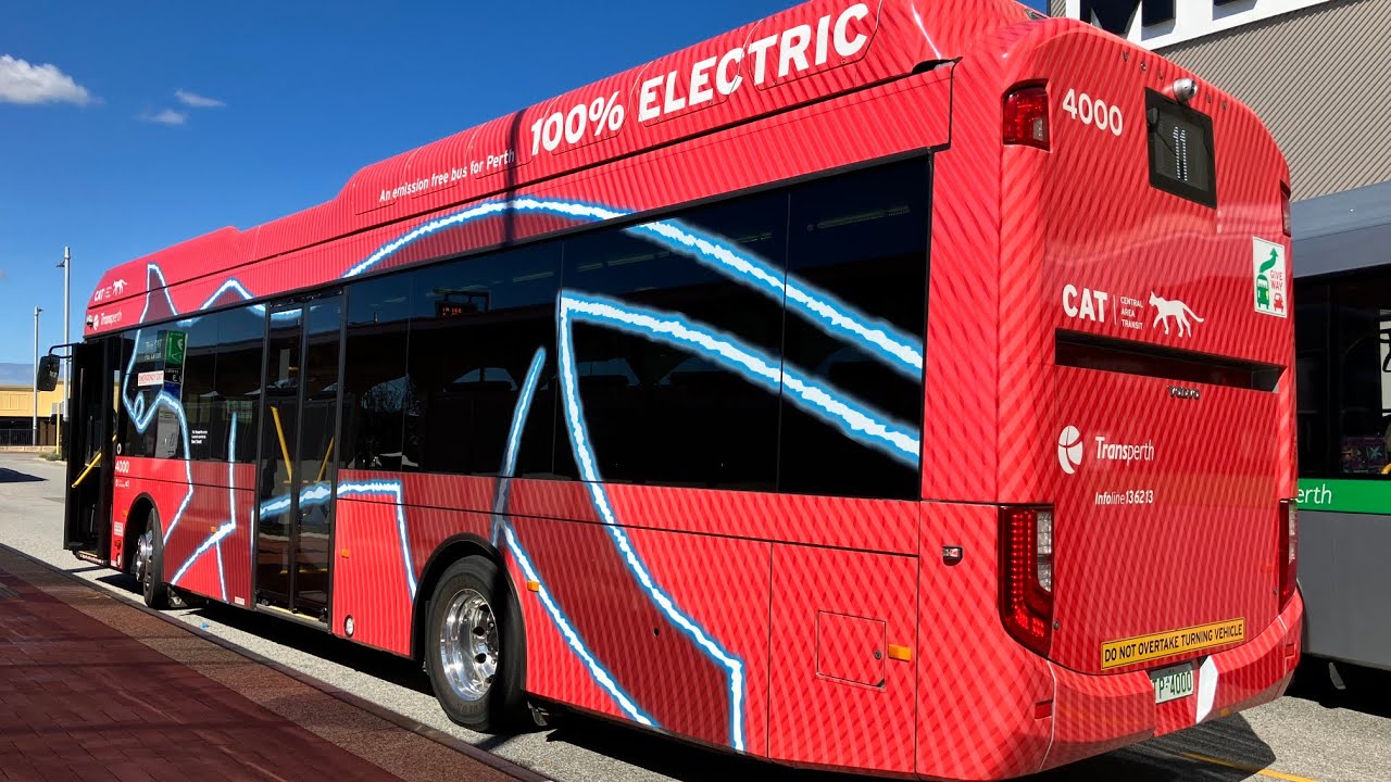 4000 Volvo BZL with volgren Optimus bodywork Transperth swan transit electric vehicle 