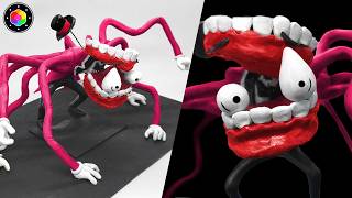 Sculpting The Caine God The Amazing Digital Circus Out Of Plasticine Plastiverse