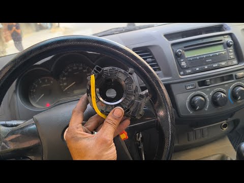 How to install a Toyota steering cable (airbag clock spring) the fastest and simplest way 🚗 Insta...