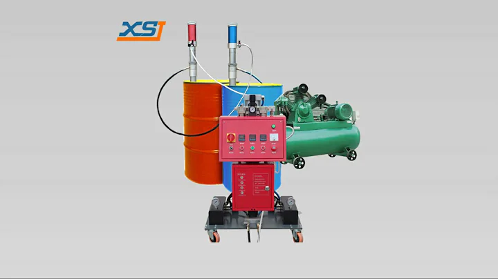 Roofing polyurethane foam machine