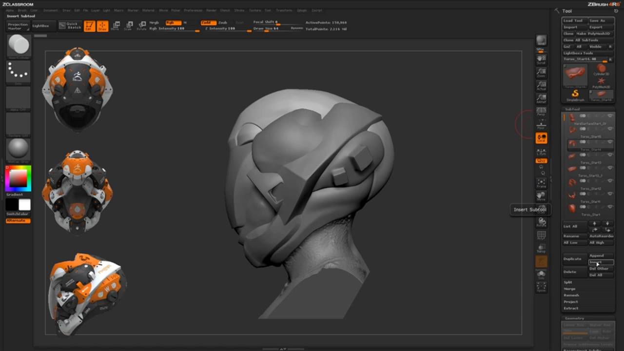 zbrush dynamesh subtract