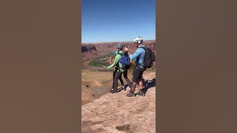 Hilarious Tandem BASE jump video #basejump #moab #freakout #epic #bucketlist #funny #adventure #wow
