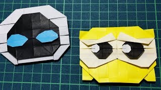 【ツムツム折り紙】ウォーリーの作り方 Origami Disney WALL E
