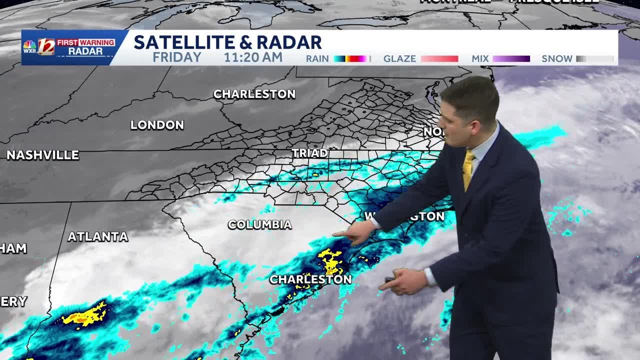 Few spotty showers Friday afternoon, nice weekend ahead in North ...