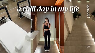 HOW I SPEND THE DAY AS A POLY STUDENT LIVING IN SINGAPORE 📚🧘‍♀️🤍 | school, pilates, study