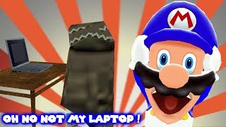 BOB DESTROYS THE LAPTOP OF SMG4 ! (GONE WRONG)