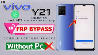 Vivo Y21 Frp Bypassunlock Google Account Rm Solution Vivo Y21 Frp Bypass Android 12 Without Pc