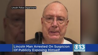 Lincoln Man Arrested On Suspicion Of Publicly Exposing Himself