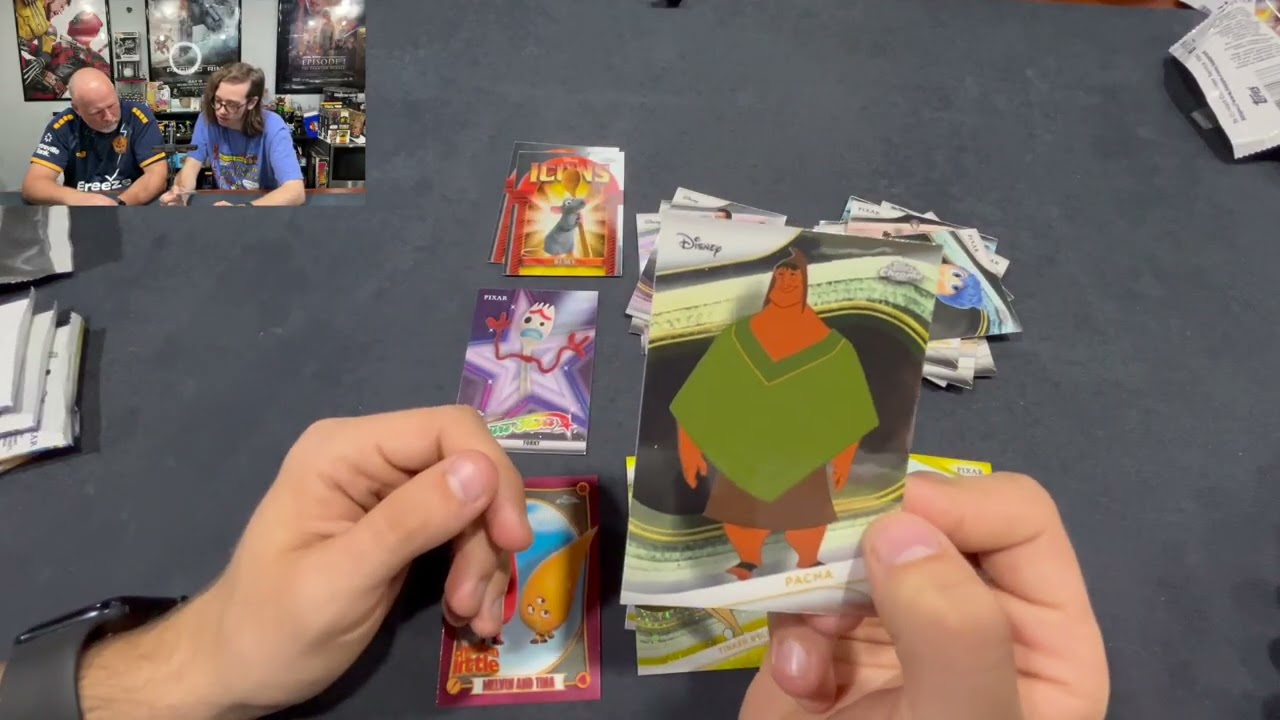 Disney Topps Chrome 2025 - Box Break and Review 