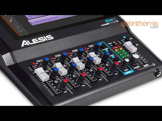 Alesis iO Mix - 4 Channel Recorder iPad YouTube