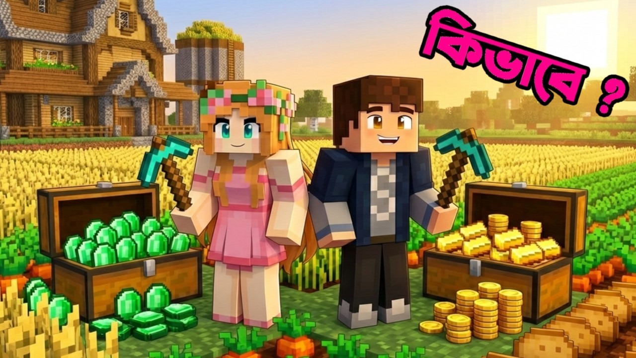 নতুন SMP - তে বড়লোক হলাম কিভাবে? 😱 | BMC Farm and Craft | Just Bidushi | Ris Plays