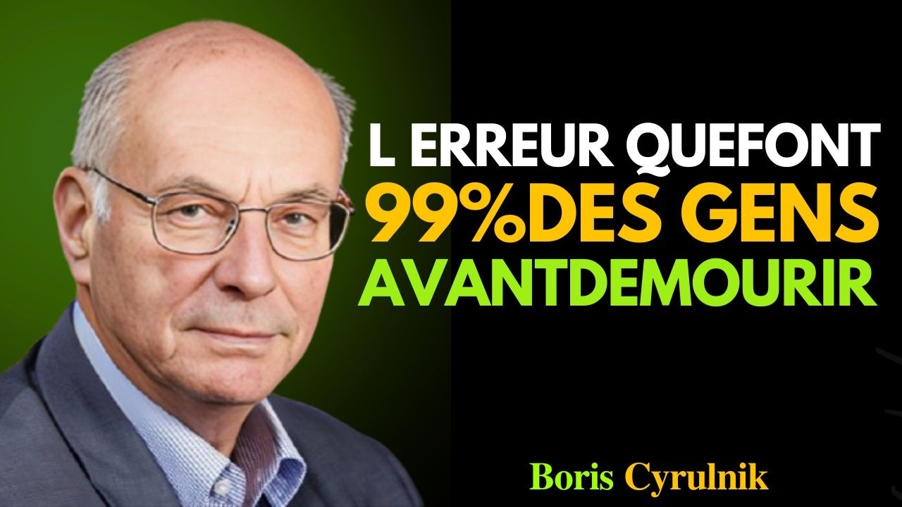 6 preuves que vieillir est la meilleure chose qui puisse vous arriver | Inspiré par Boris Cyrulnik
