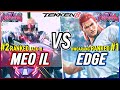 T8 🔥 Meo-IL (#2 Ranked Jack-8) vs EDGE (#1 Ranked Hwoarang) 🔥 Tekken 8 High Level Gameplay