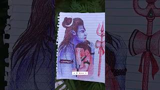 shiv ji ??????shorts drawing youtubeshorts viral shortsvideo shortsvideo shortsfeed shivji 