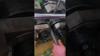 Advanced machine for efficient threading of iron #shorts