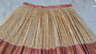 Lehenga cutting and stitching ( withoutlining) Biginners ke liye #stichingvlog screenshot 5