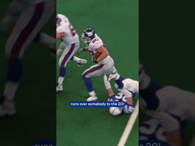 Jeremy Shockey was a fan favorite for a reason 😤 #giants #nfl #jeremyshockey #throwback #football