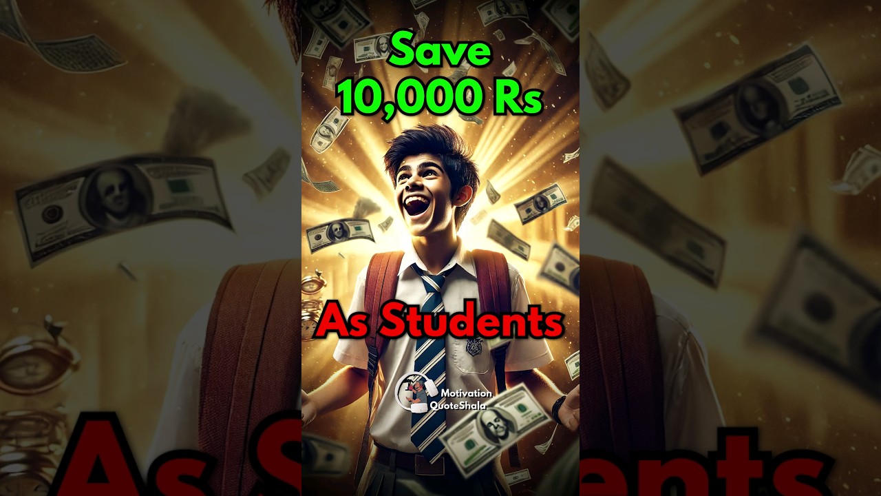 5 Secrets to Save Money in School 🔥 Student Motivation #studymotivation #studytips