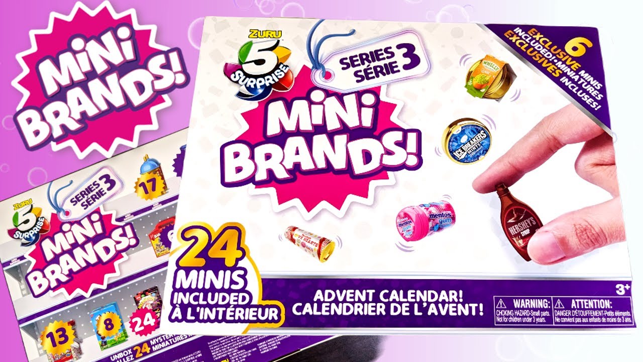 Mini Brands - Disney Calendrier De l'Avent