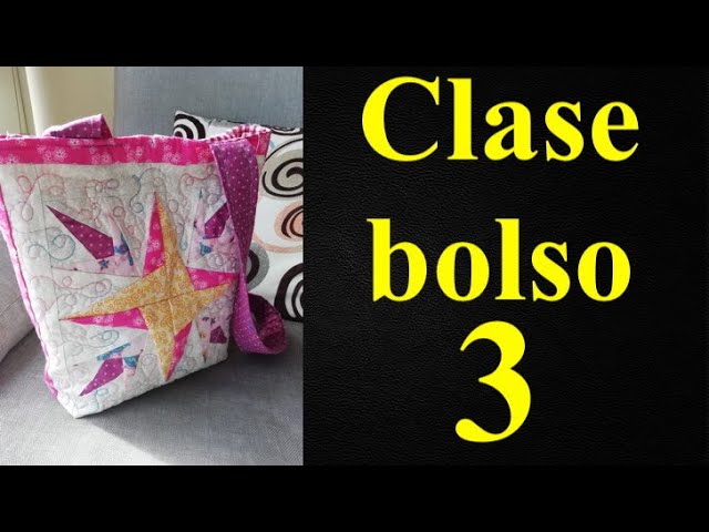Clase 3 del bolso en técnica de papel con Piccolo: forro, bolsillo y tira.