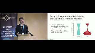 BCCCD24 Symposium: Joshua Confer, Group membership biases how children evaluate evidence