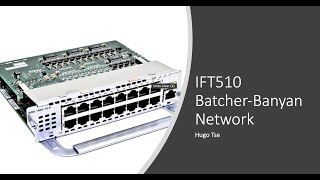 Hugo Tse Batcher Banyan Networks